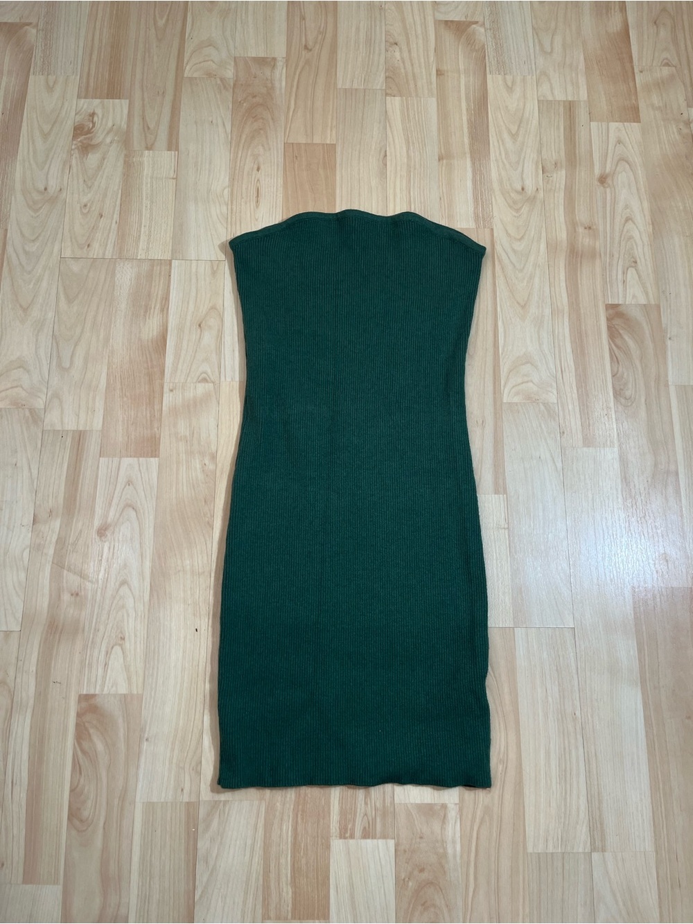 Kendall & Kylie Green Babaton Sculpt Knit tube dress Size Medium
